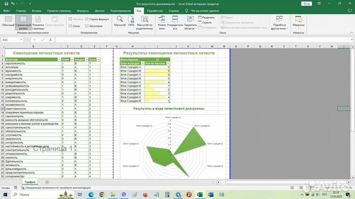 Excel таблицы