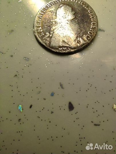 Монета полуполтин к 1769 екатерина