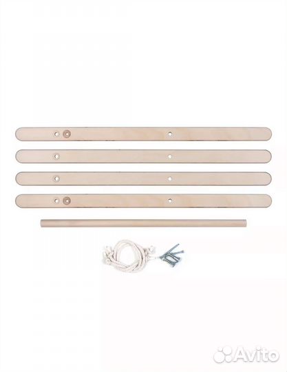 Деревянная стойка тренажер монтессори для мобилей