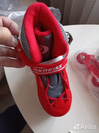 Коньки роликовые раздвижные kreiss р.27-30