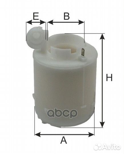 Фильтр топливный KIA picanto III (JA) FG182LL G