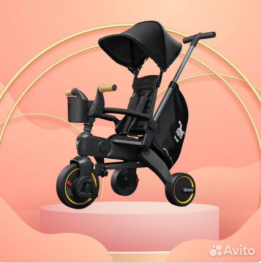 Велосипед Liki Trike S5 nitro black
