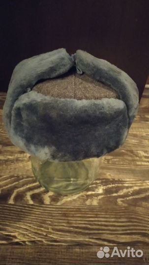 Шапка ушанка СССР офицерская новая