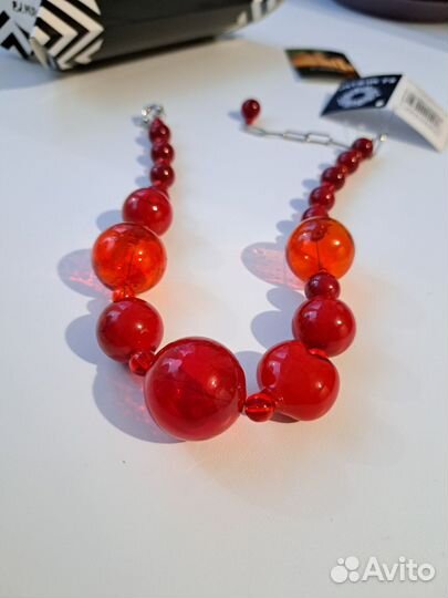 Бусы из муранского стекла