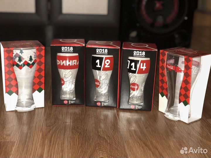 Стаканы fifa cocacola