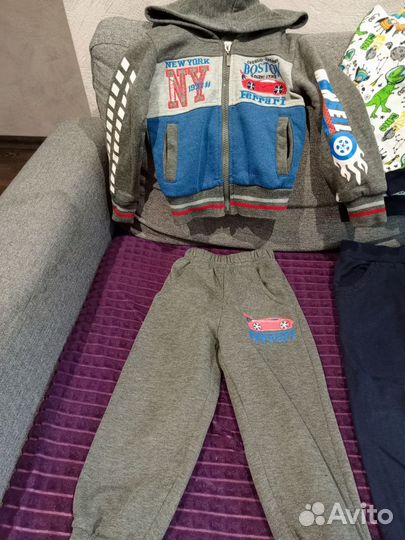 Вещи пакетом на мальчика 92 98 в садик