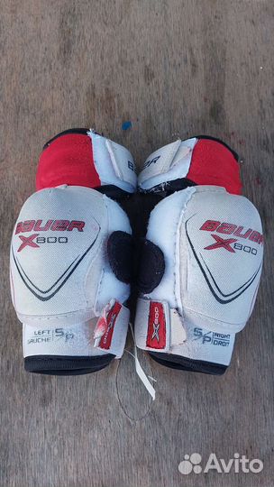Налокотники хоккейные bauer