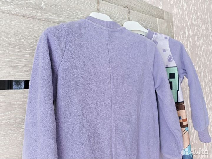 Флисовый комбинезон minecraft для девочки