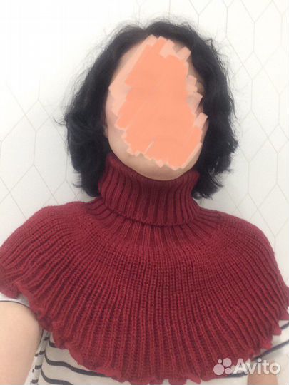 Новая манишка-воротник снуд шарф бафф