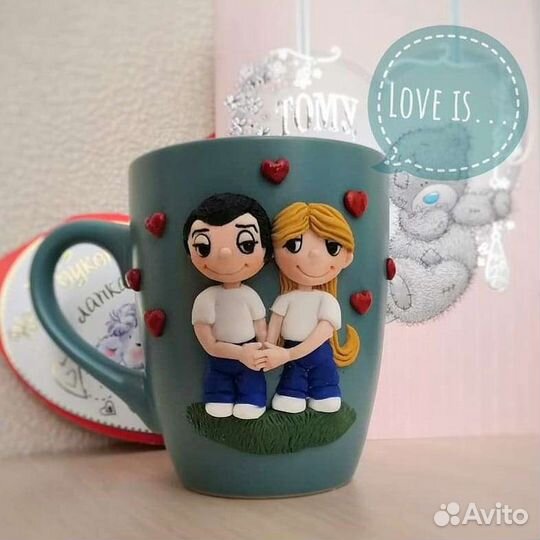 Кружка с декором