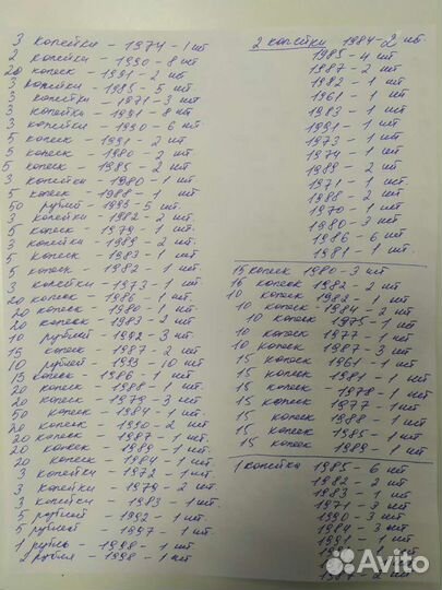 Продажа.Монеты СССР