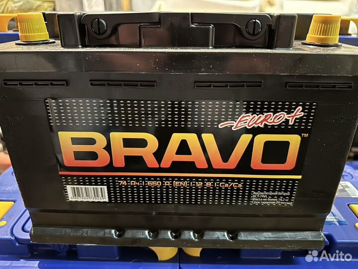 Аккумулятор Bravo (Аком) 74