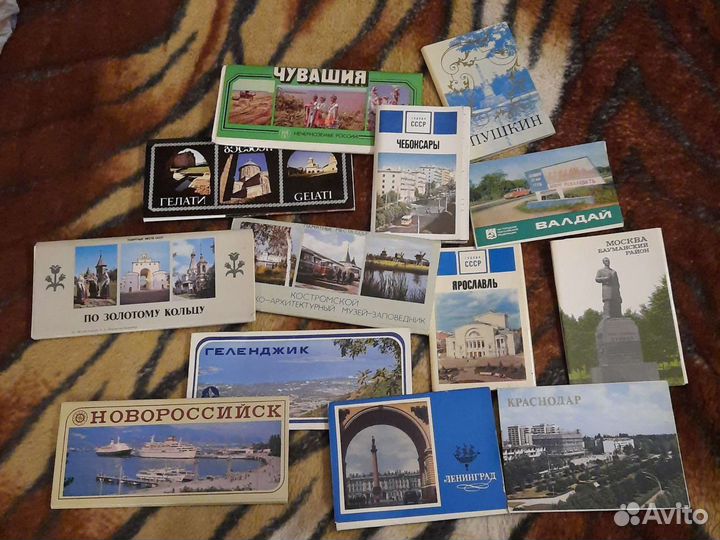 Открытки городов СССР