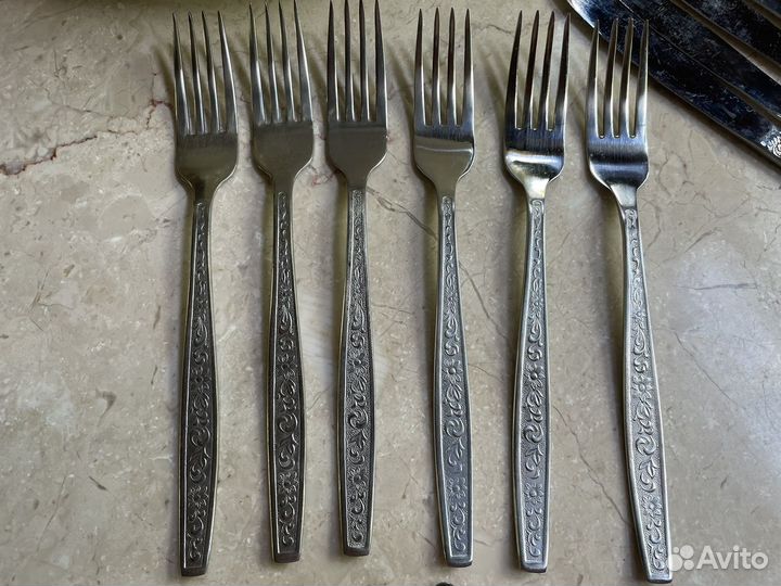 Столовые приборы из нержавейки СССР