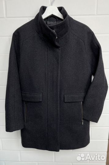 Пальто с шерстью mango