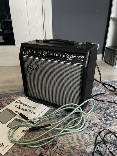 Fender champion 20 комбоусилитель