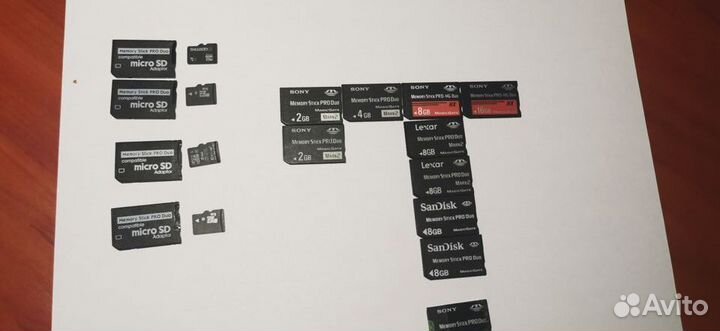 Карты памяти для sony PSP