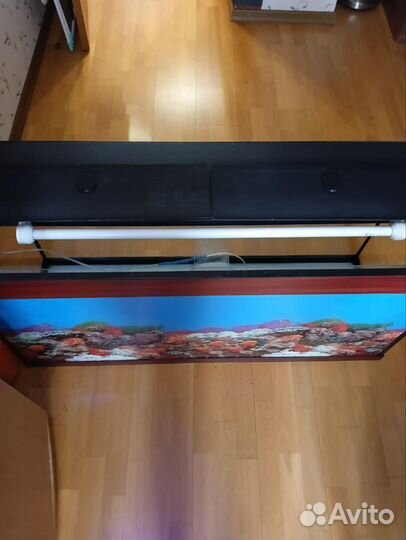 Аквариум и внешний фильтр Тетра 1200