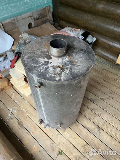 Бак теплообменник из нержавейки