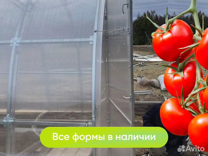 Теплица прямостенная