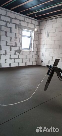 Полусухая стяжка пола под ключ