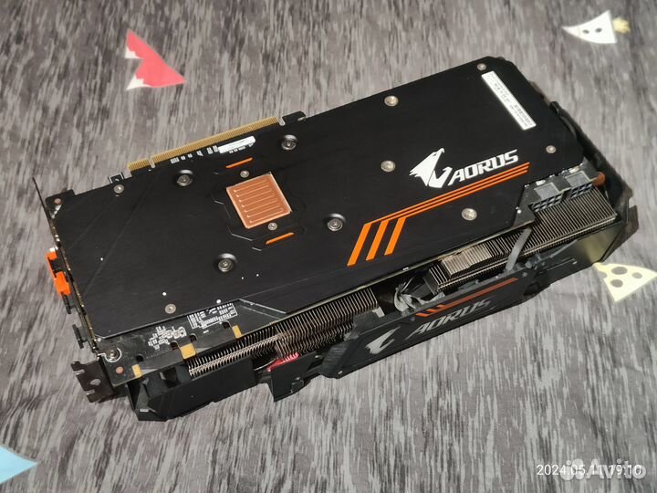 Видеокарта Gigabyte GeForce GTX 1070 8Gb aorus
