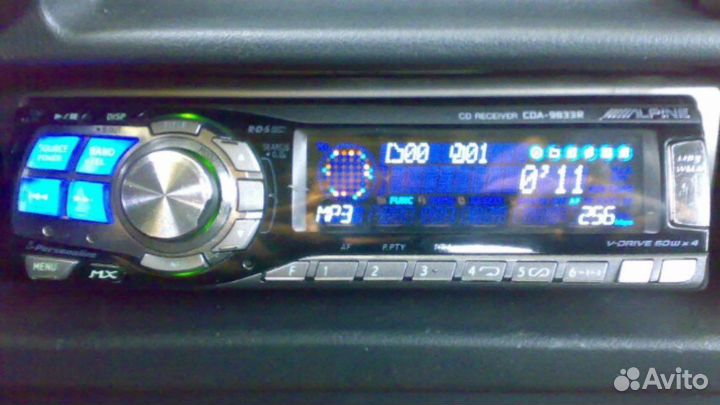Комплект Alpine-9833 с bt акустика alpine pioneer