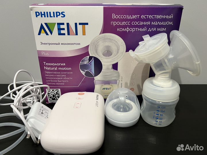 Молокоотсос avent электрический