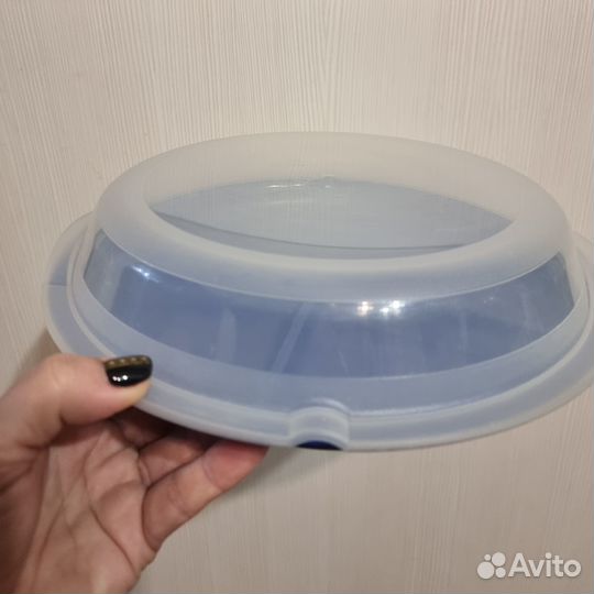 Tupperware Новая Тарелка Блюдо Менажница с крышкой