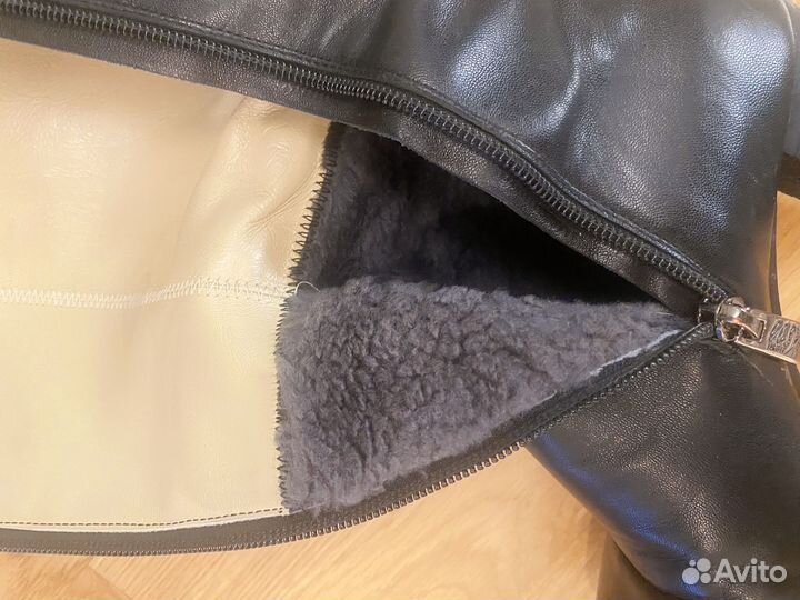 Сапоги женские натуральная кожа зима