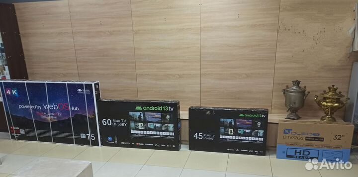 Телевизоры Аndroid, SMART 65/55/50/43/32/24