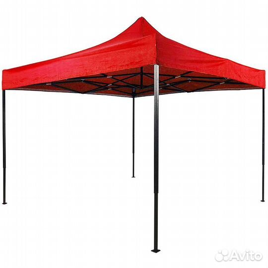 Торговая палатка 2х2м, 3х2м,2.5х2 м бело-синяя