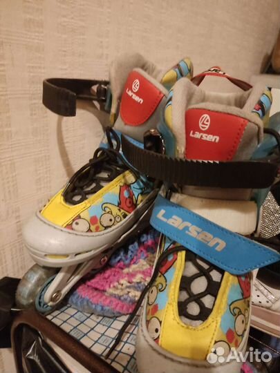 Роликовые коньки детские 25