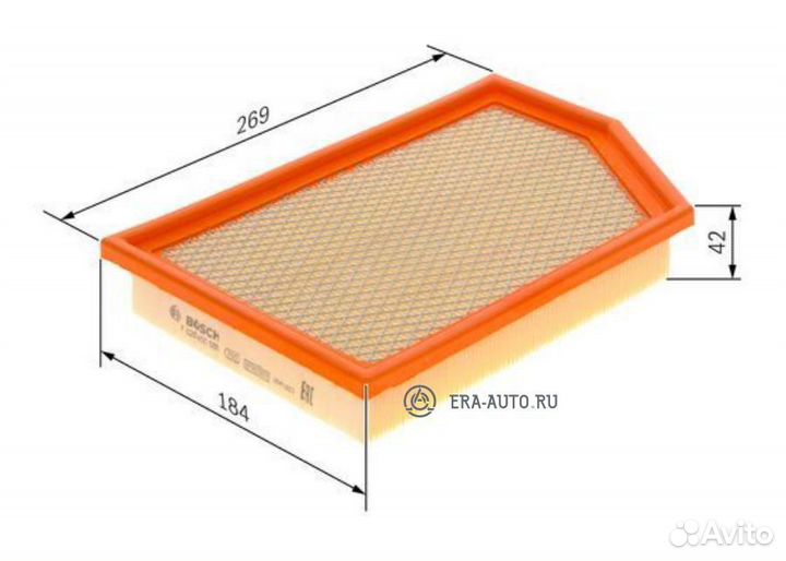 Bosch F026400586 Фильтр воздушный