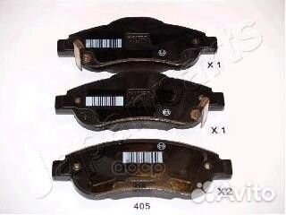 Колодки тормозные дисковые, комплект PA405AF Ja