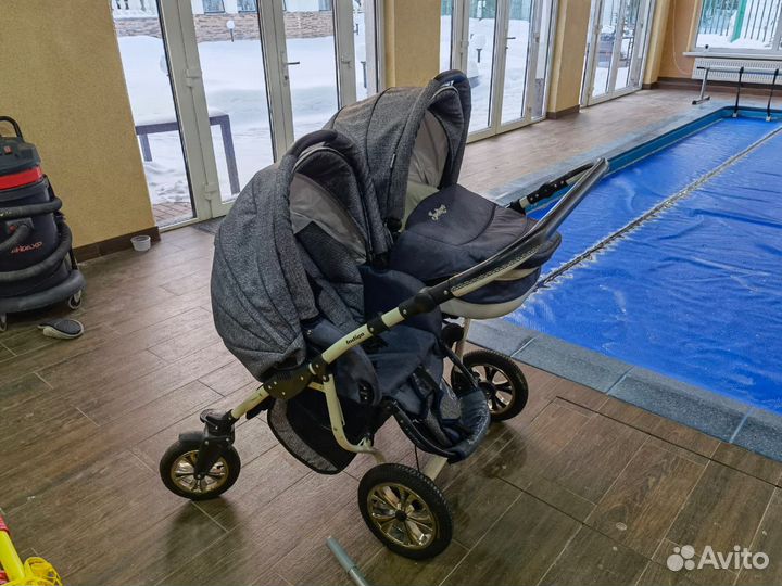 Коляска для двойни Indigo duo 2 в 1