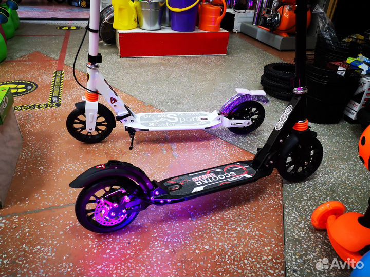 Самокат взрослый scooter urban