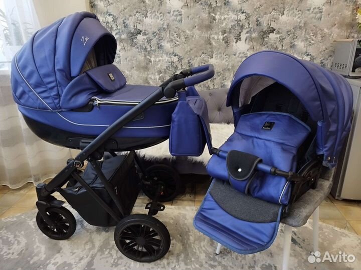 Коляска 3 в1 camarelo zeo adamex