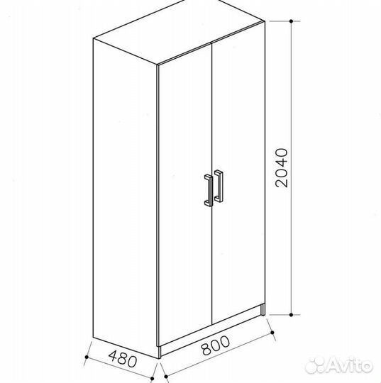Шкаф для верхней одежды