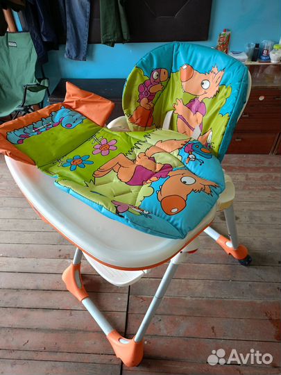 Стульчик для кормления chicco polly