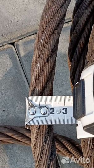Трос буксировочный грузовой, б/у