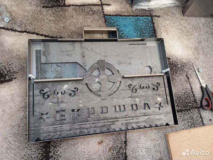 Мангал разборный 3мм + есть кейс