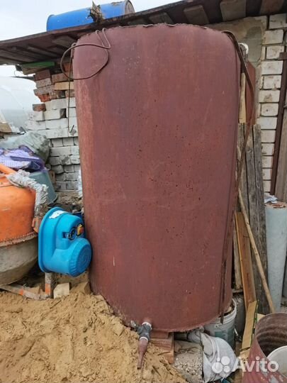 Бочка железная