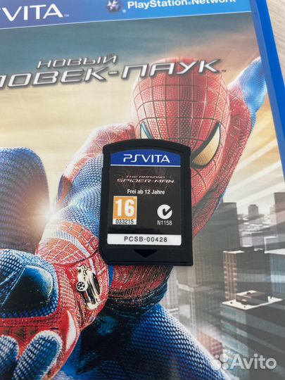 Новый Человек Паук PS Vita