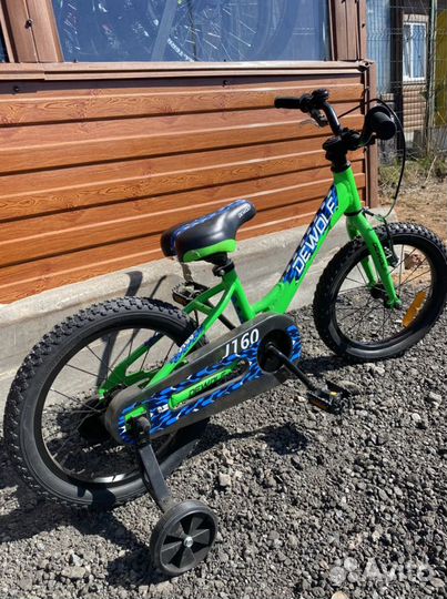 Детский велосипед Dewolf J160 boy 2018