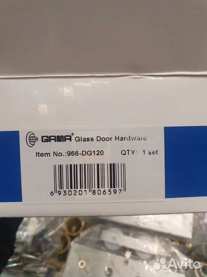 965-DG120 Каретки и аксессуары на одну створку