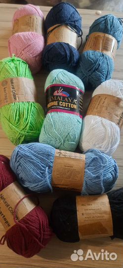 Хлопок kartopi,YarnArt jeans,Himalai,Natural coton