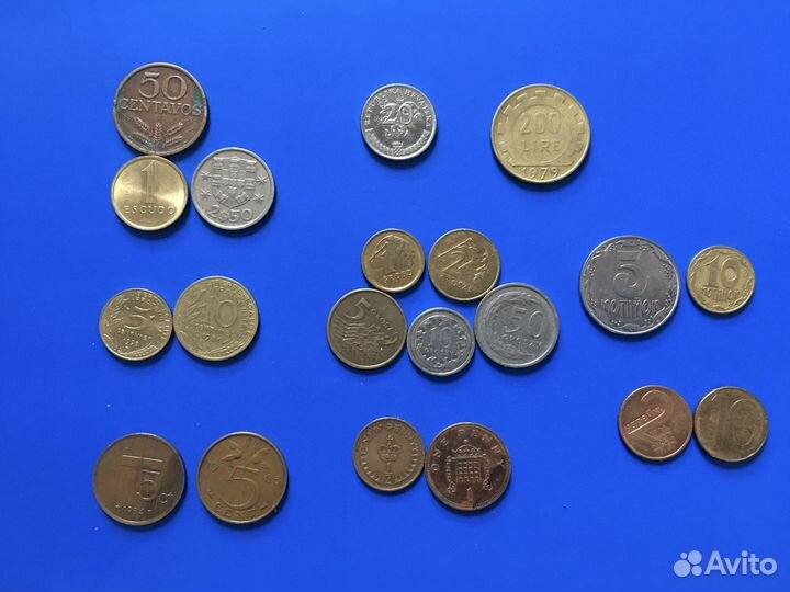 Монеты Европы /до евро