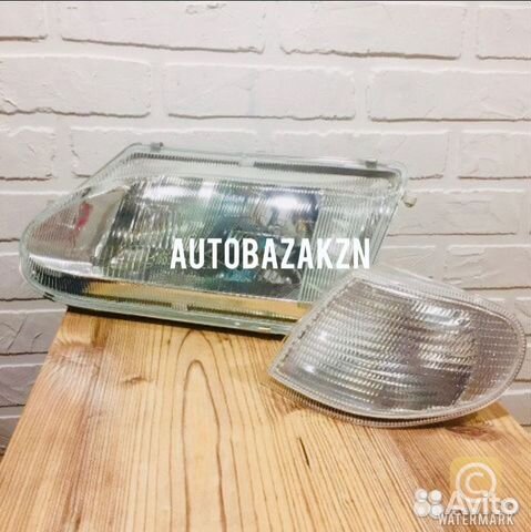 Фара левая Ваз 2114 с белым поворотом