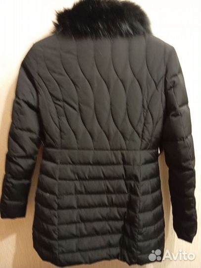 Пальто женское демисезонное на пуху 44 размер